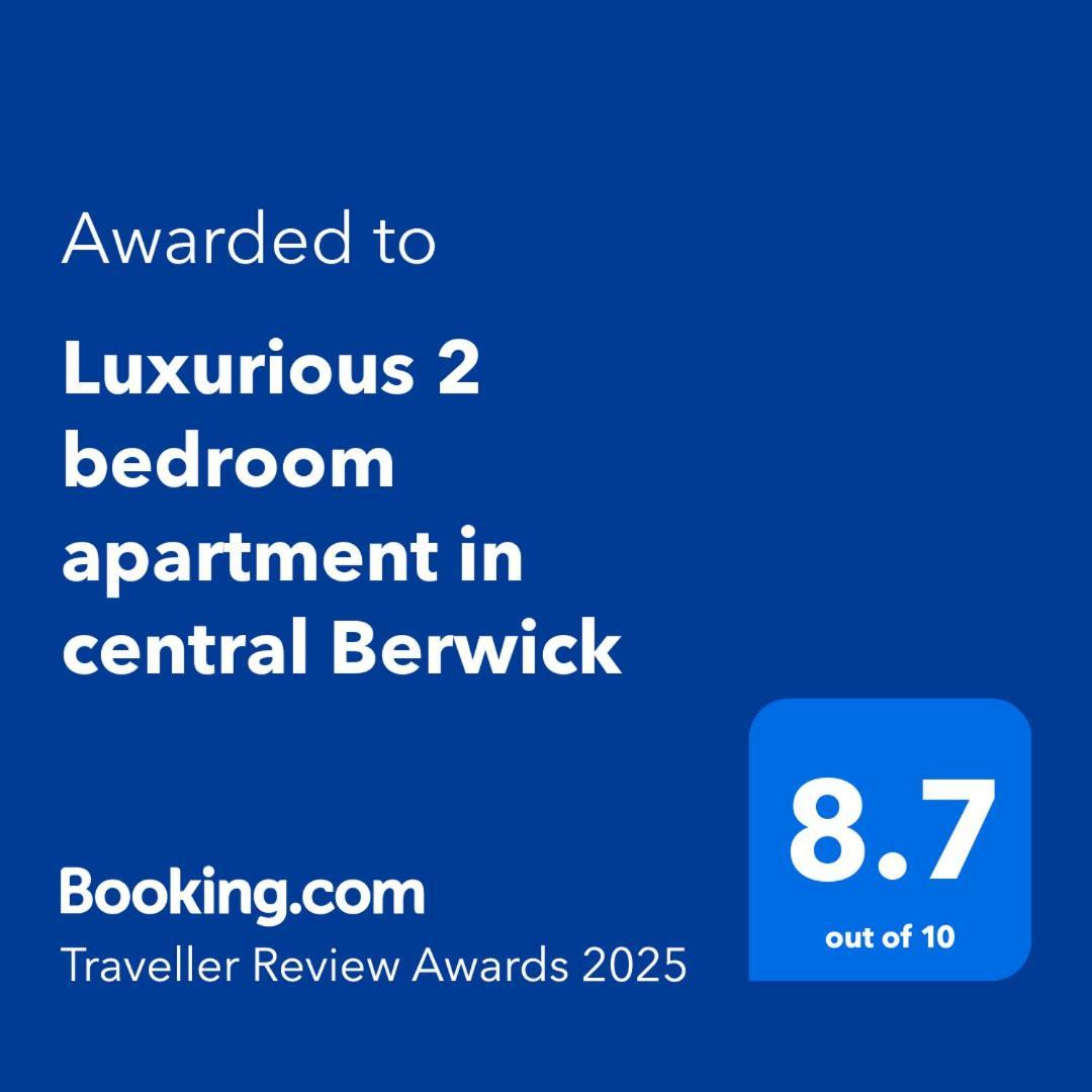 Luxurious 2 Bedroom Apartment In Central Berwick Екстериор снимка